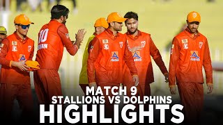 Full Highlights  ABL Stallions vs Engro Dolphins  Match 9  Champions Cup 2024 [upl. by Jedediah]