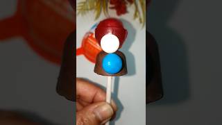 Lollypop kinder joy egg 🤯 popsicle shorts youtubeshorts [upl. by Ennaharas]