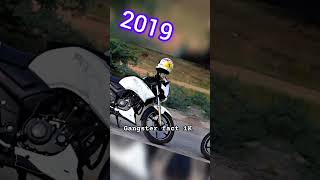 Evolution of Apache RTR bike all model 20062024 evolution apache shorts 🏍️🏍️ [upl. by Lock]