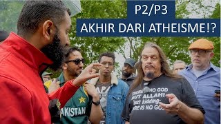 P2P3  FULL DEBAT  AKHIR DARI ATHEISME  Suboor Ahmad Vs Aaron  Speakers Corner [upl. by Stanzel677]