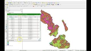 Calculate percentage of land use per subcatchment in QGIS 3 [upl. by Attennod]