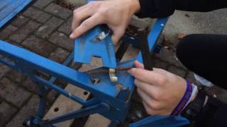 BlackampDecker Workmate Leg Catch Fix  Ashley King [upl. by Llerihs686]