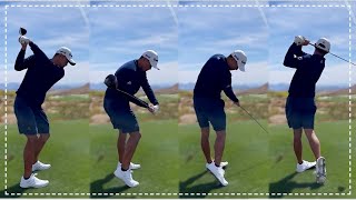 Collin Morikawa Amazing Golf Swings DTL Slow Motion [upl. by Hoehne]