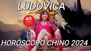 LUDOVICA SQUIRRU HORÓSCOPO CHINO 2024 [upl. by Quentin]