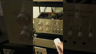 First test Marantz 7T restored with Khozmo 48 Step remote controlled Attenuator [upl. by Goodhen]