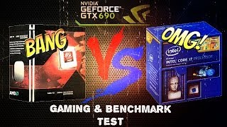 I7 4770k VS FX 8350 Gaming amp Benchmark Test  Computer per passione  Ep16 [upl. by Ardni]