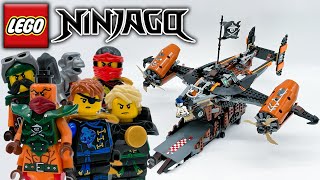 2016 Misfortunes Keep Review LEGO Ninjago Skybound Set 70605 [upl. by Winnifred]