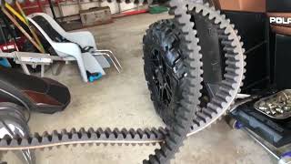 Polaris Sportsman 1000xp 2000 Mile Belt Change  How does it look [upl. by Marela]