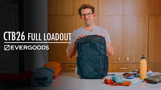 CIVIC Travel Bag 26L– Full Loadout Video [upl. by Irakuy]