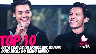 HARRY STYLES LIDERA RANKING DE BRITÂNICOS MAIS RICOS ATÉ OS 30 ANOS  MORDE E ASSOPRA  07112024 [upl. by Odrautse692]