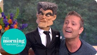 Paul Zerdin Introduces His Latest Puppet Character  This Morning [upl. by Heyward]