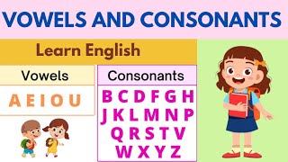 vowels and consonants  vowels in english  vowels for kids [upl. by Nodrog218]