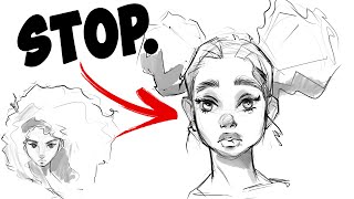 5 Face Drawing Tips I Wish I Knew Earlier [upl. by Omor22]