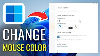 How to Change Color of Mouse Cursor Windows 1011  Full Guide [upl. by Fornof]