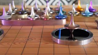 ForeverSpin Spinning Top  Copper  Steady Spinner soft metal [upl. by Bara]