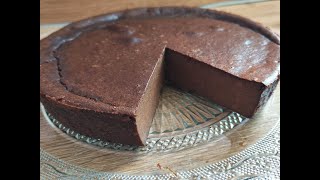 Flan au chocolat  Chocolate flan [upl. by Soraya]