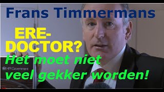 OVERWELDIGEND BEWIJS van het onbenul van staatssecretaris Timmermans [upl. by Iseabal]