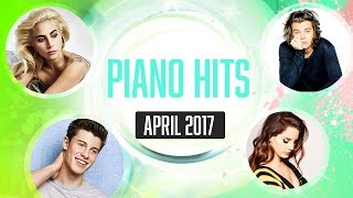 Piano Hits April 2017 Pandapiano 1 HR of pop piano music great for study [upl. by Calandra629]