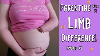 AMPUTEE PARENTS RAISING BABIES Parenting with a Limb Difference [upl. by Ocir]