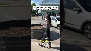 Gostou de saber salario escala6x1 brasileirosnocanada morarnocanada vistodetrabalho [upl. by Kristo]