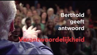 Berthold Gunster geeft antwoord verantwoordelijkheid [upl. by Urian638]