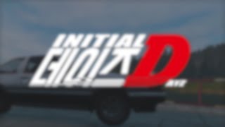 Initial D Drift  in Dayz feat Race Track 『 Dashing Drift 』 [upl. by Idnam]