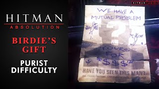 Hitman Absolution  Mission 8  Birdies Gift Purist Difficulty [upl. by Lasky23]