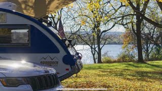 2019 NuCamp Tab 320S Boondock Edition  Our Travel Trailer [upl. by Uwkuhceki]