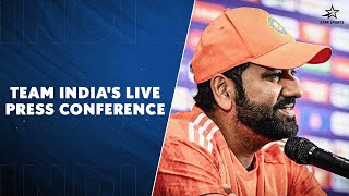 LIVE Team Indias Live Press Conference from Newlands  SA vs IND [upl. by Pallaten]