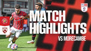 Walsall v Morecambe highlights [upl. by Carroll]