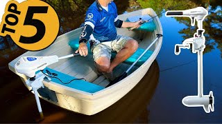 TOP 5 Best Electric Trolling Motors Today’s Top Picks [upl. by Velvet979]