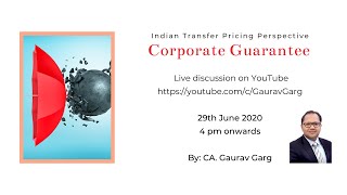 Corporate Guarantee  Part 1 By CA Gaurav Garg [upl. by Iluj]