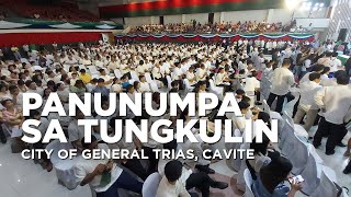 Panunumpa sa Tungkulin ng Sangguniang Barangay at Sangguniang Kabataan 2023  General Trias Cavite [upl. by Haerle]