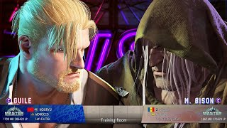 NOURYU Guile vs Bisonte MBison Ranked Match SF6 [upl. by Ahsuat]