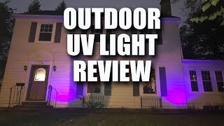 Waterproof Outdoor UV Light Review [upl. by Chere]