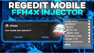 ATUALIZADO 👽FFH4X MOD MENU INJECTOR PARA A NOVA ATUALIZAÇÃO NO FREE FIRE ANTI BAN GRÁTIS 👽 [upl. by Massimiliano855]