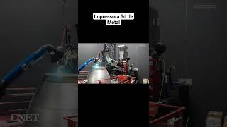 A impressora 3D de metal impressora3d metalmecanica tecnologia mecanicaindustrial engenharia [upl. by Ruscio]