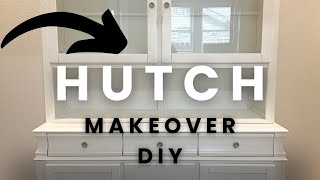 Hutch Makeover DIY Don’t Miss The Pro Painting Tips [upl. by Annyahs]