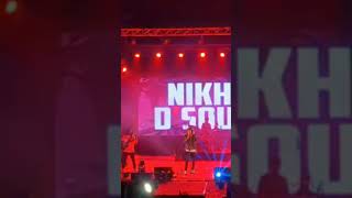 Nikhil dsuza concert at nit silchar  nit silchar technical feast  technosis [upl. by Nossila]