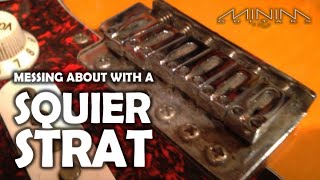 Squier Strat  Truss Rod Quest [upl. by Wadleigh]