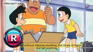 Doraemon cartoon recaps part 52 new episode  Anime recap  Review doraemon english  RecapsTube [upl. by Kohsa]