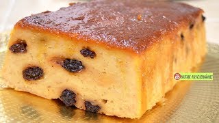 BUDIN DE PAN O PUDIN SIN HORNO super FACIL ROSVI HERNANDEZ [upl. by Ecnerret]