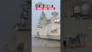 INS Nilgiri Indias Most Advanced Stealth Frigate⚓ shorts [upl. by Aihsercal912]