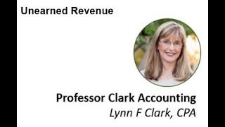 Unearned Revenue Income Statement Intermediate Accounting [upl. by Catina]