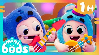 Jeffs Birthday Party  Minibods  Mini Oddbods  Baby Oddbods  Funny Cartoons For Kids [upl. by Eenahc]