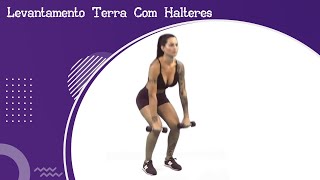 Levantamento Terra Com Halteres [upl. by Anesuza]