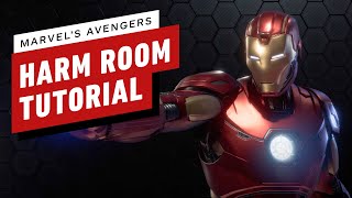 Marvels Avengers Beta  Harm Room Tutorial Gameplay [upl. by Velick]