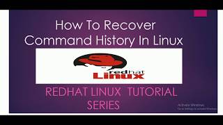 How To Recover Command History In Linux [upl. by Lathan]