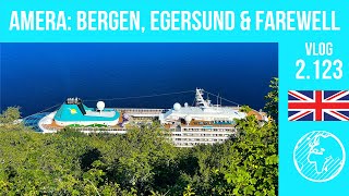 MS Amera Phoenix Reisen  day 1517  Bergen Egersund amp Farewell  Vlog 2123 [upl. by Kuebbing908]