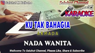 HARUSNYA AKU ll KARAOKE ll ARMADA ll NADA WANITA ASDO [upl. by Sigismond]